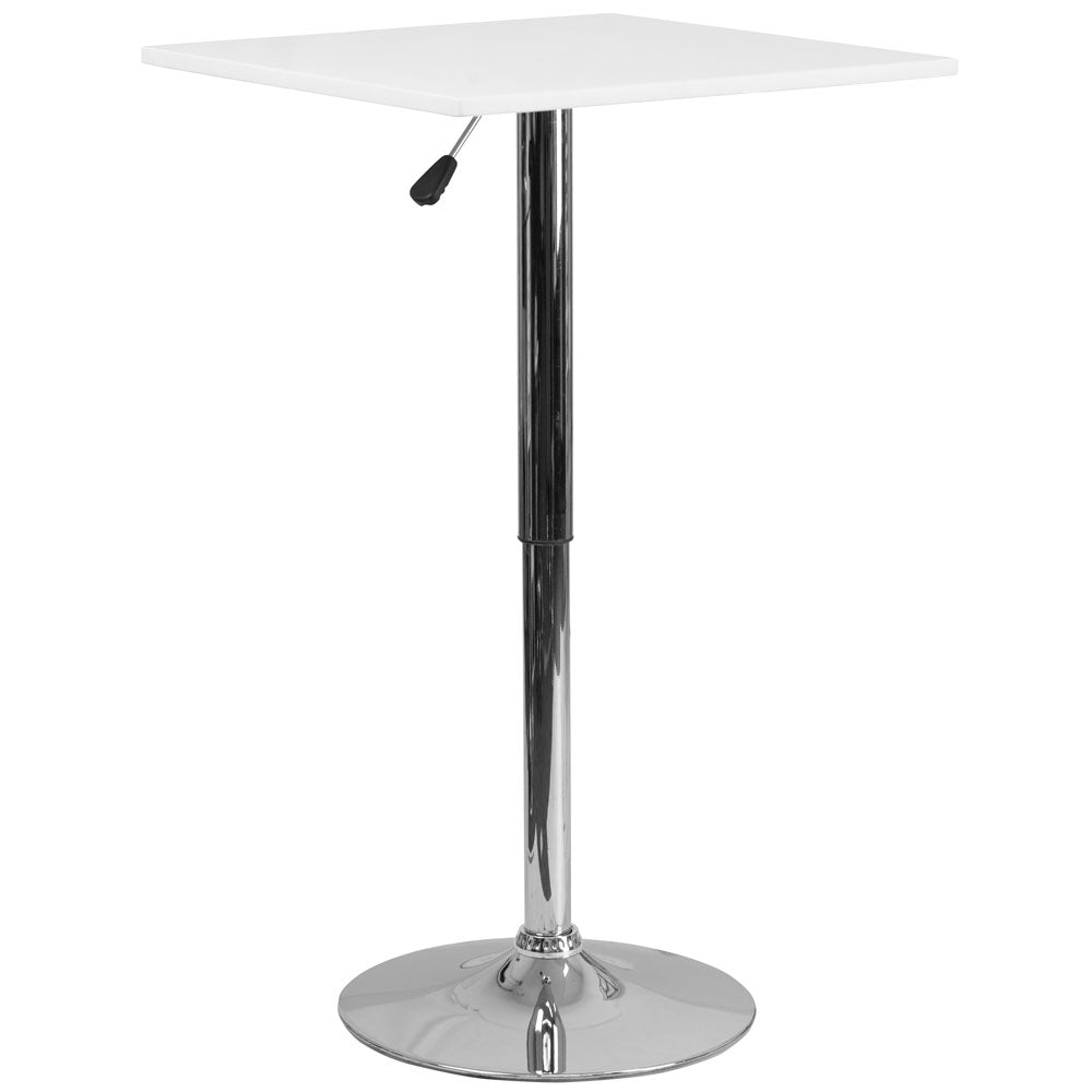 Luxe Adjustable Height Tall Bistro Table