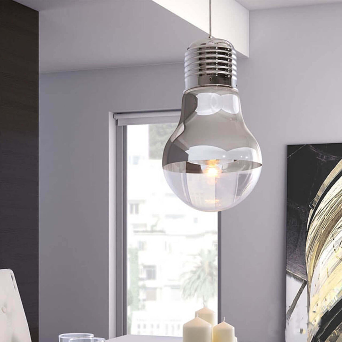 Glans Edison Bulb Light Fixture