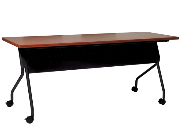 Folding Training Table 72W Black Frame