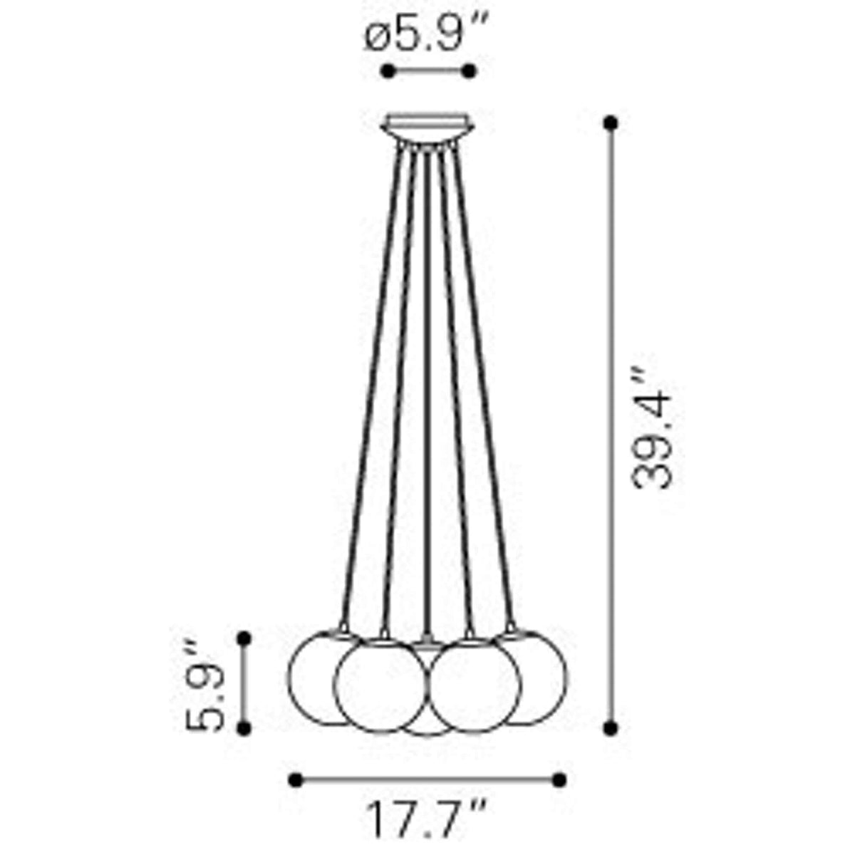 Zon Hanging Pendant Lights