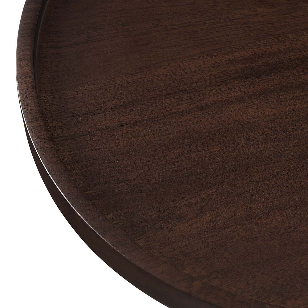 Mid Century Side Table 14 inch diameter