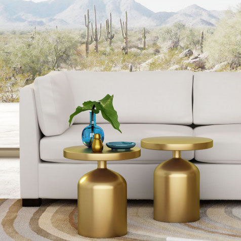 Vista Occasional End Table Round