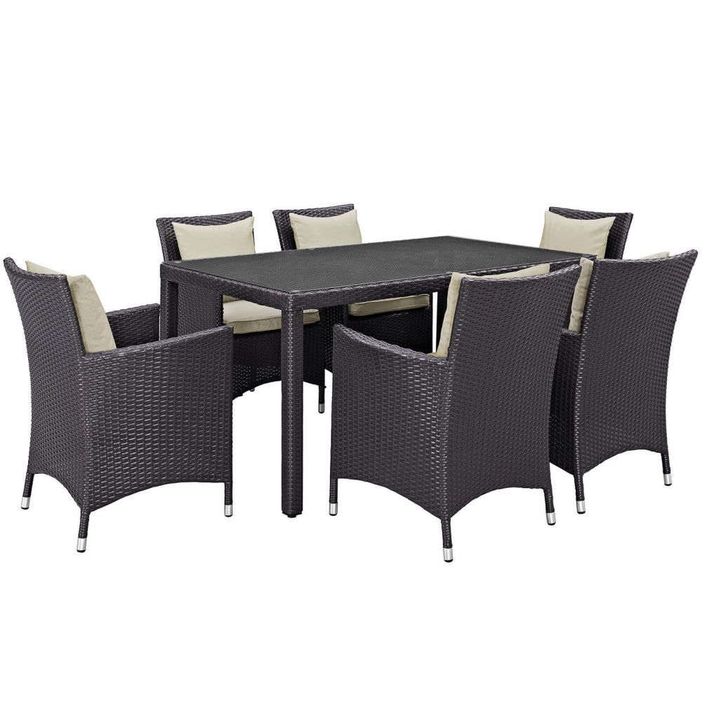 Lona 7 Piece Outdoor Dining Sets