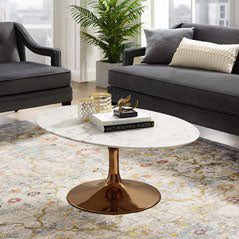 Sherrill Oval Coffee Table