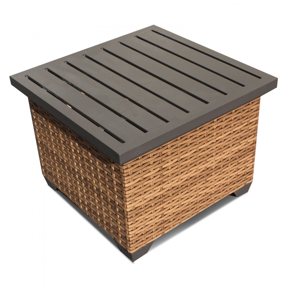 Vicenza Wicker Side Table