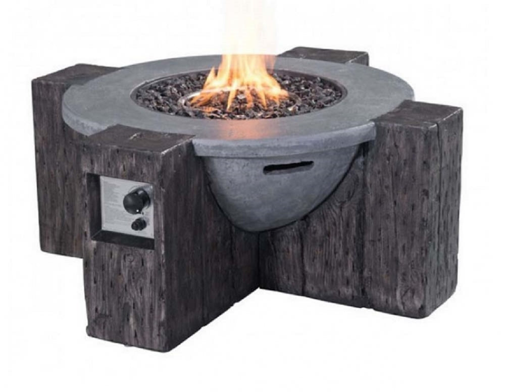 Viseu Propane Stone Fire Pit