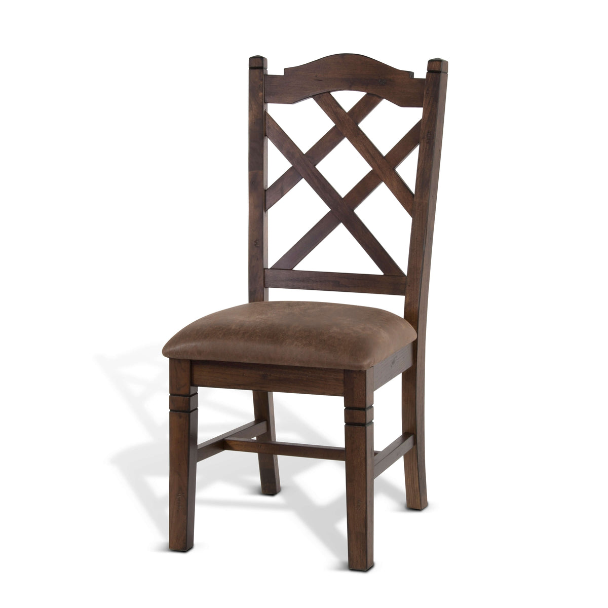 Beaufort Rustic Leather Dining Chair