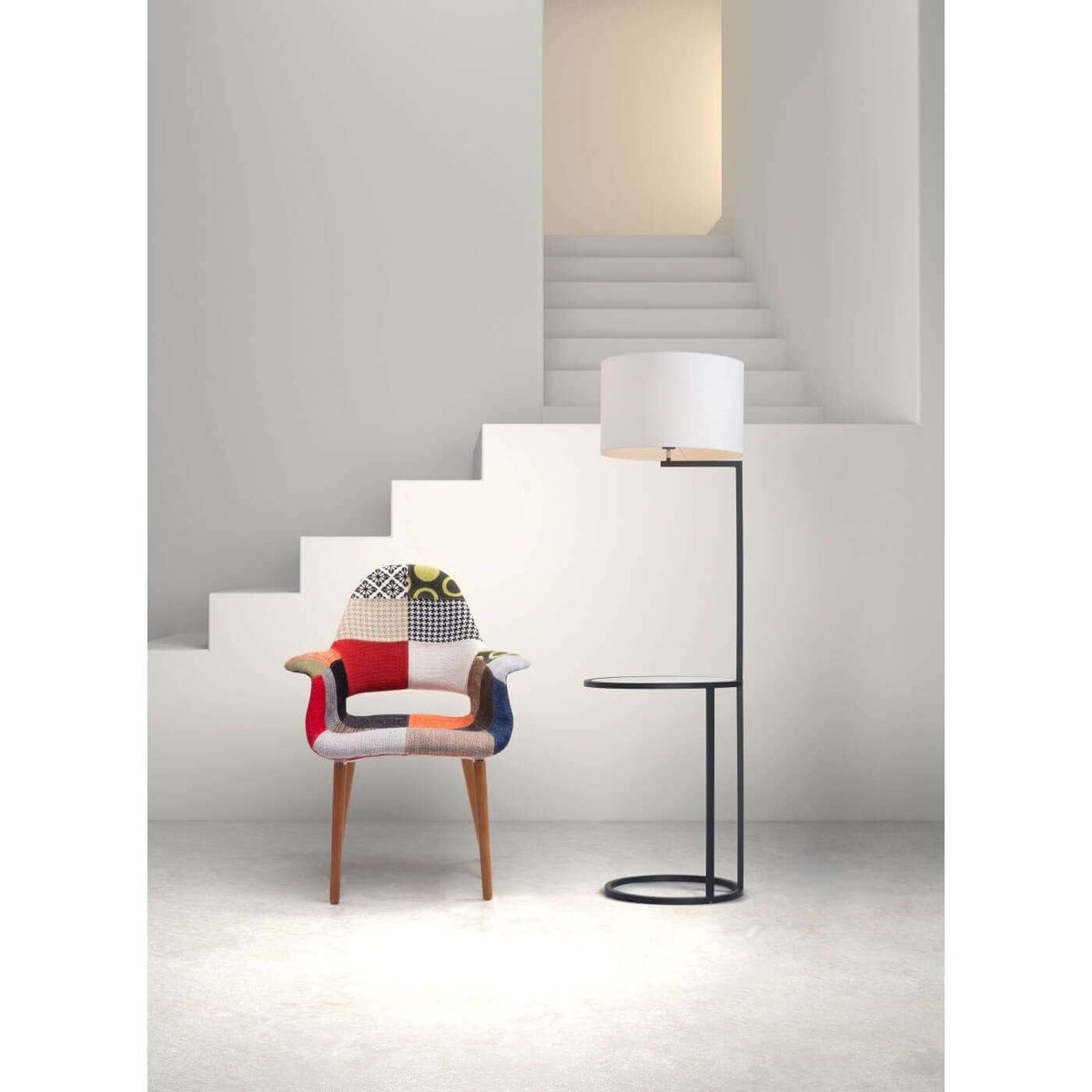 Trafford Shelf Floor Lamp