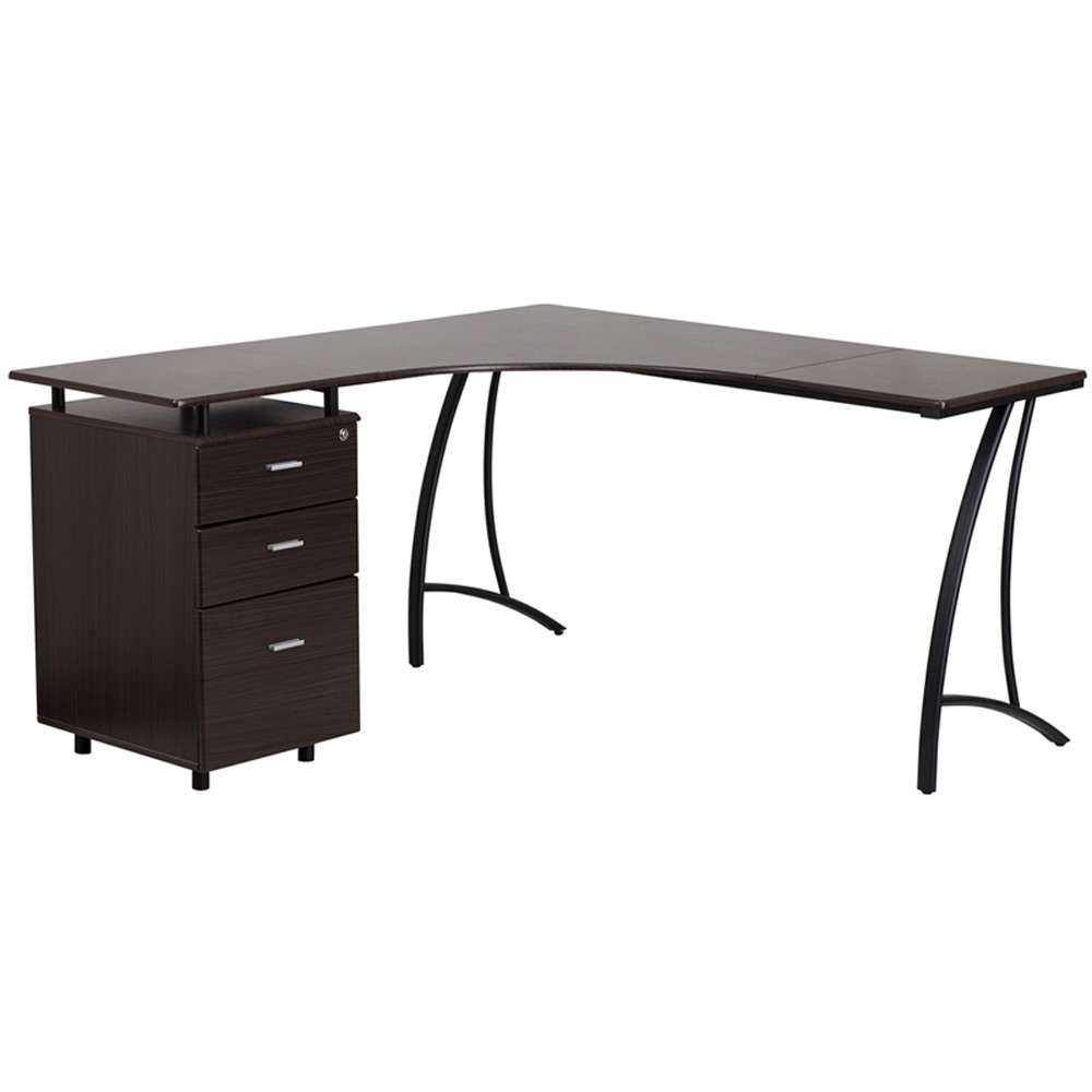 Flavian Computer Desk I Shaped