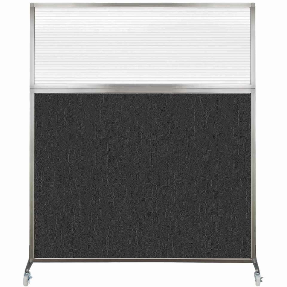 DIY Modual Office Divider On Wheels 72H x 60W