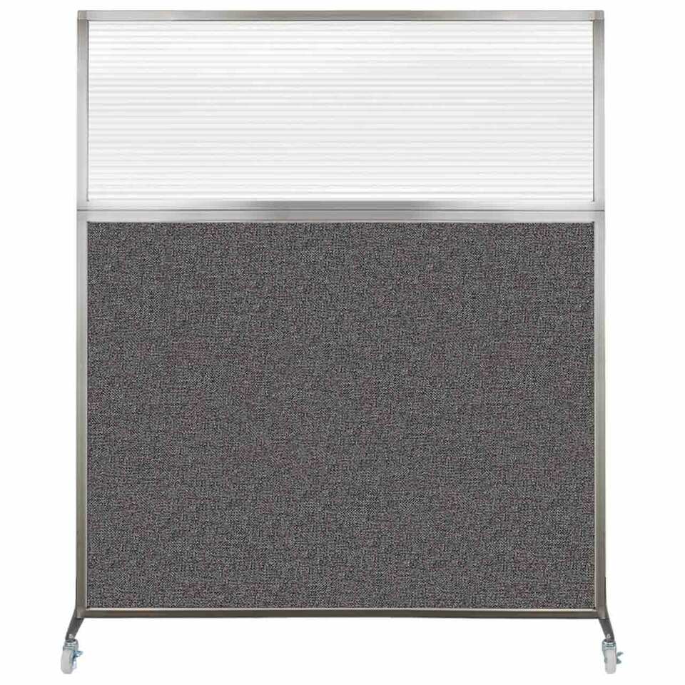 DIY Modual Office Divider On Wheels 72H x 60W