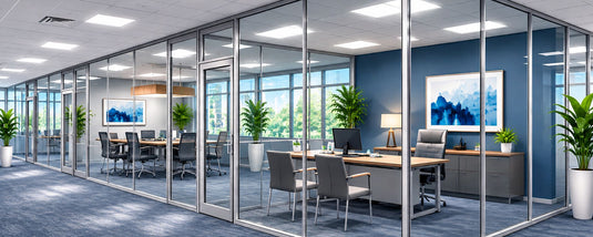 Modular Glass Office Partitions