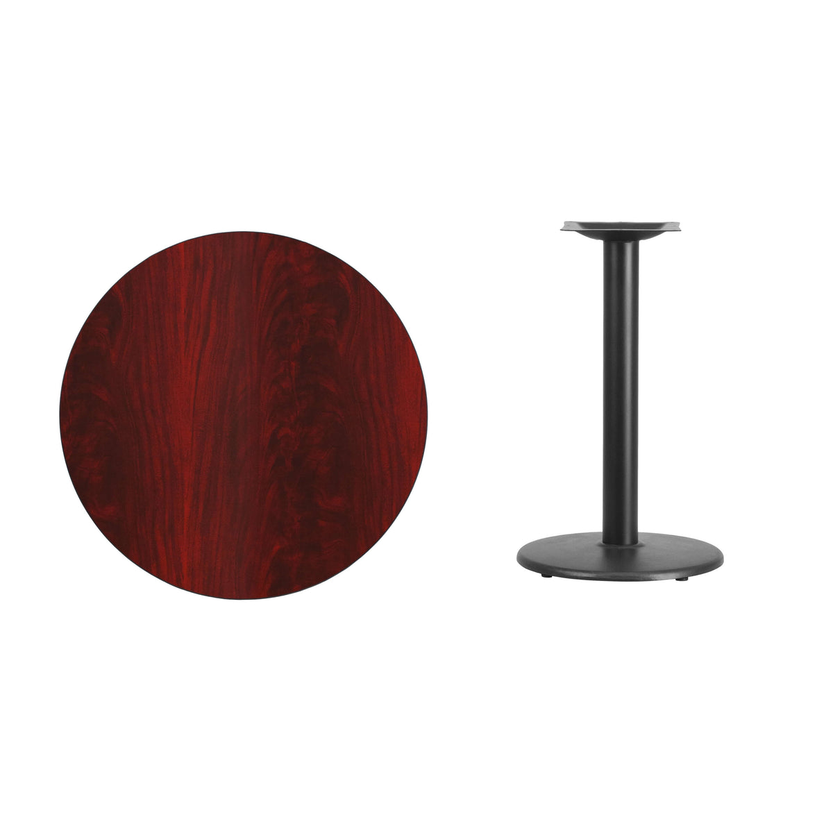 Harry 30 Inch Round Laminate Table