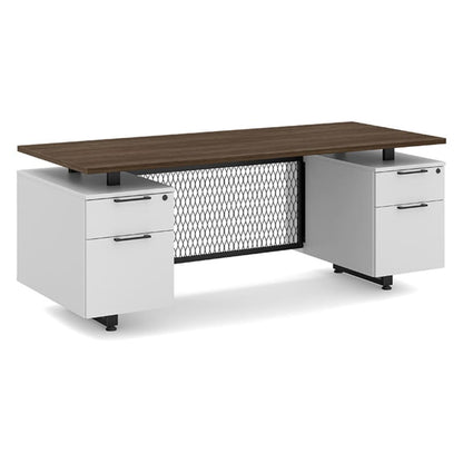 Apex Straight Office Desk 60W x 24-30D