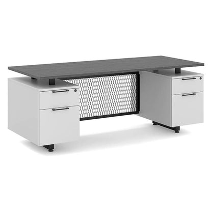Apex Straight Office Desk 60W x 24-30D