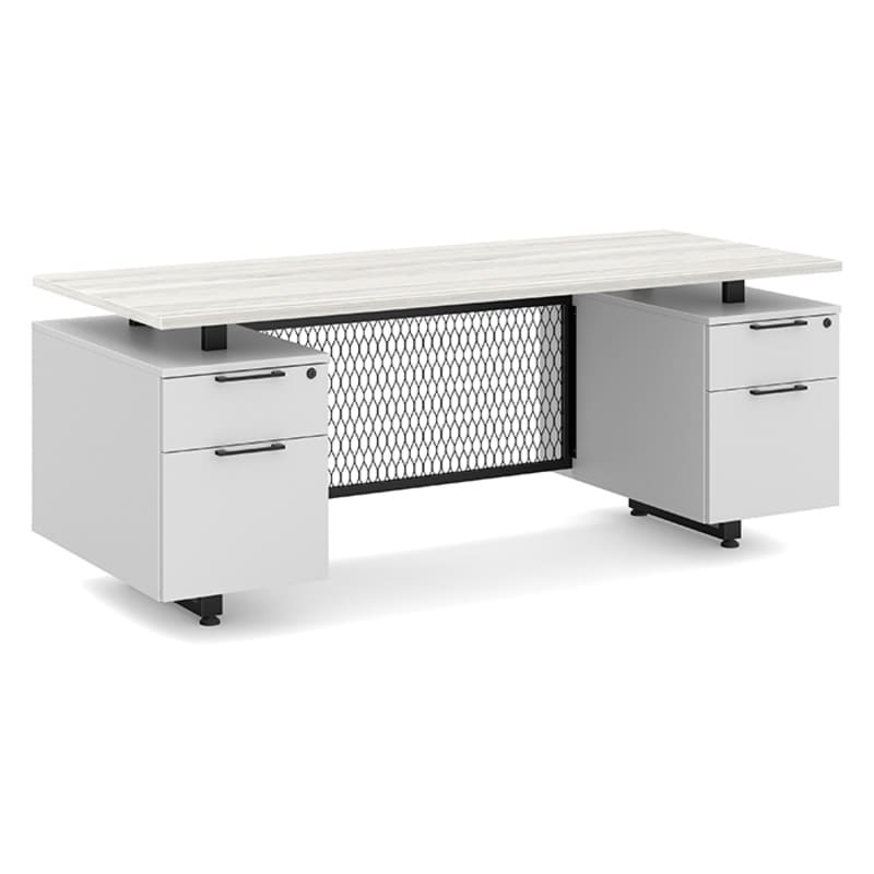 Apex Straight Office Desk 60W x 24-30D