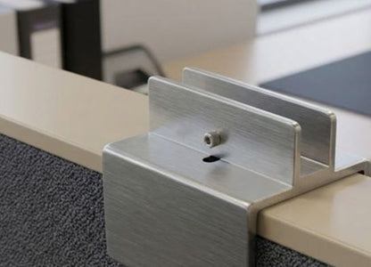 Cubicle Extender 12H White Polycarbonate