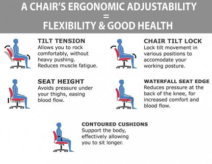 Roma Adjustable Office Chairs