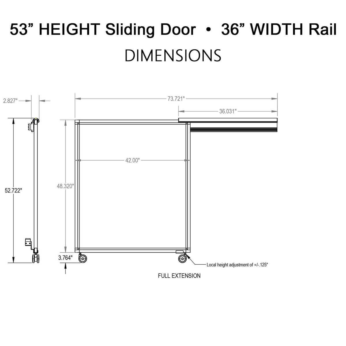 Herman Miller AO2 Sliding Cubicle Door