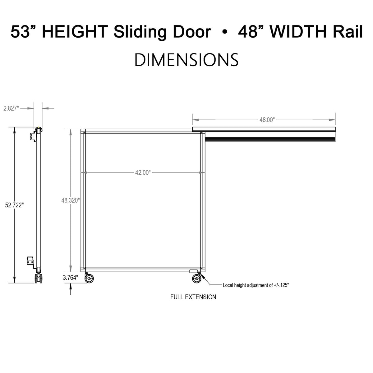 Herman Miller AO2 Sliding Cubicle Door