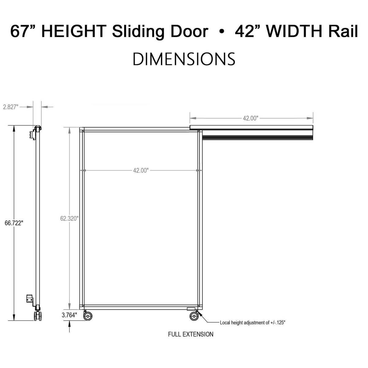 Herman Miller AO2 Sliding Cubicle Door