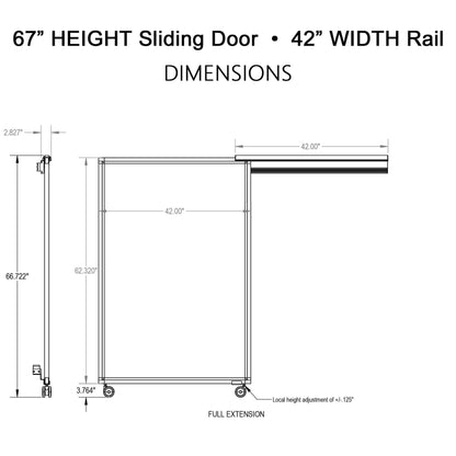 Herman Miller AO2 Sliding Cubicle Door