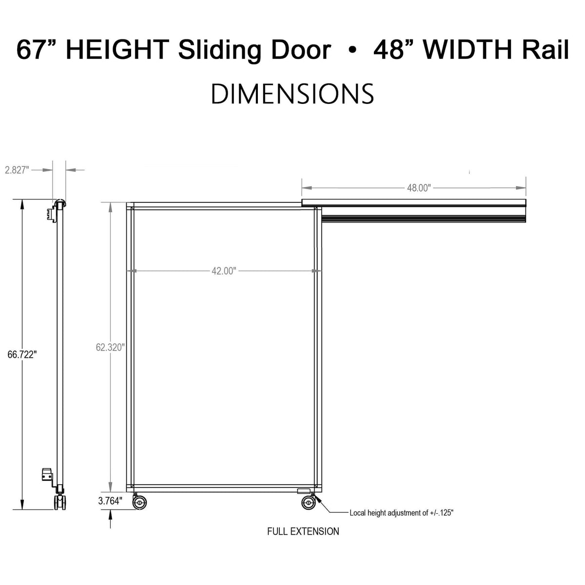 Herman Miller AO2 Sliding Cubicle Door