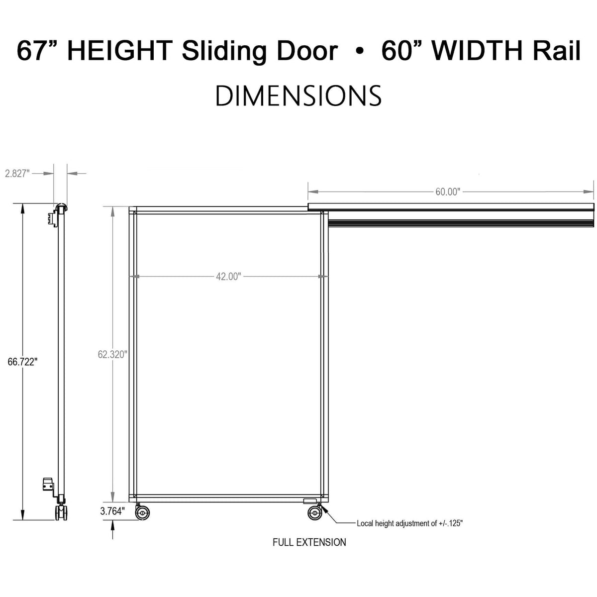 Herman Miller AO2 Sliding Cubicle Door