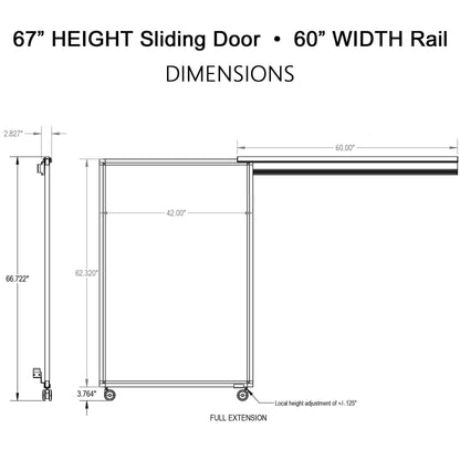 Herman Miller AO2 Sliding Cubicle Door