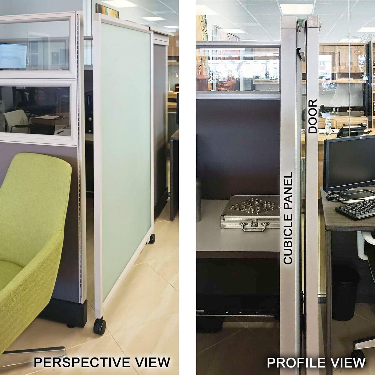 Herman Miller AO2 Sliding Cubicle Door