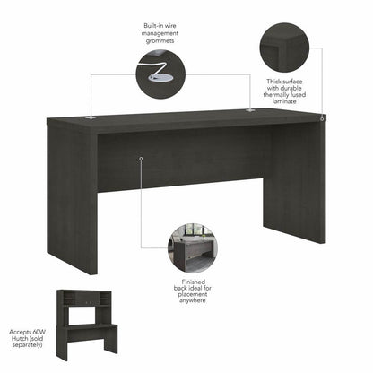 Clarity Straight Office Desks 60W x 24D