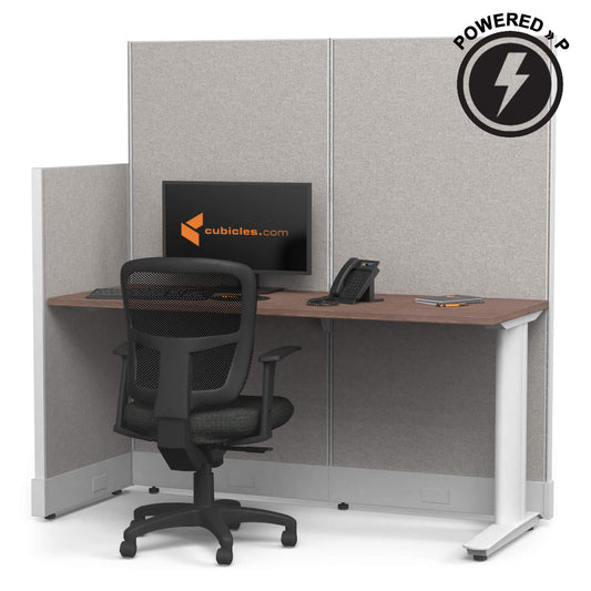 Cubicle Desks Straight Powered