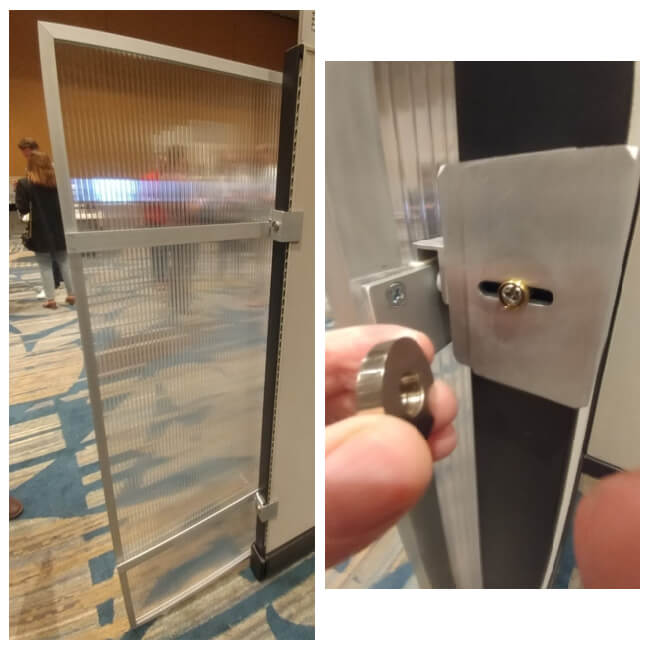 Universal Sliding Cubicle Door