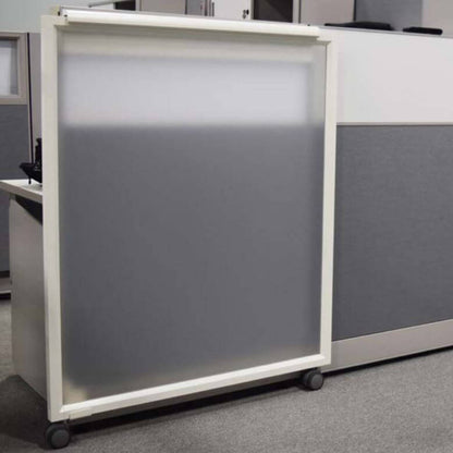 Cubicles With Sliding Doors 67H 2-Pack Cluster Powered