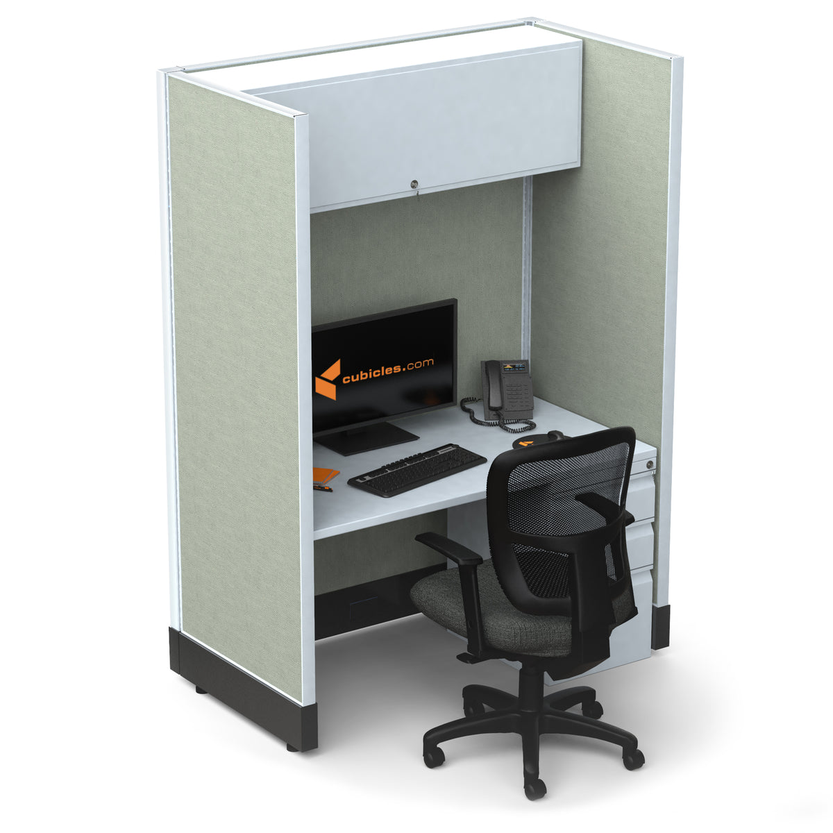 Call Center Cubicles 67H Powered