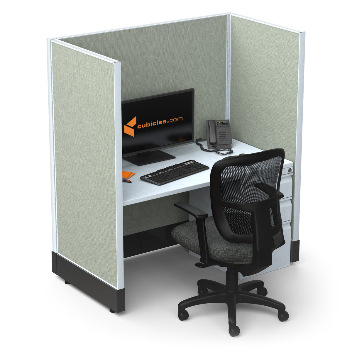 Call Center Cubicles 53H Powered