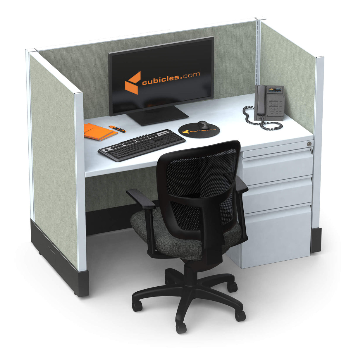 Call Center Cubicles 39H Non-Powered