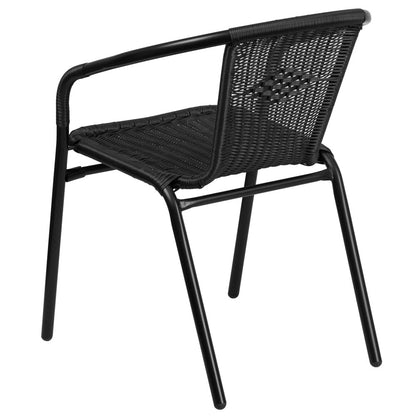 Monty Metal Rattan Chair