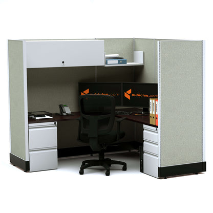 L-Shaped Cubicles 67H Non-Powered