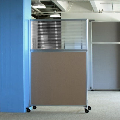 DIY Modual Office Divider On Wheels 72H x 48W