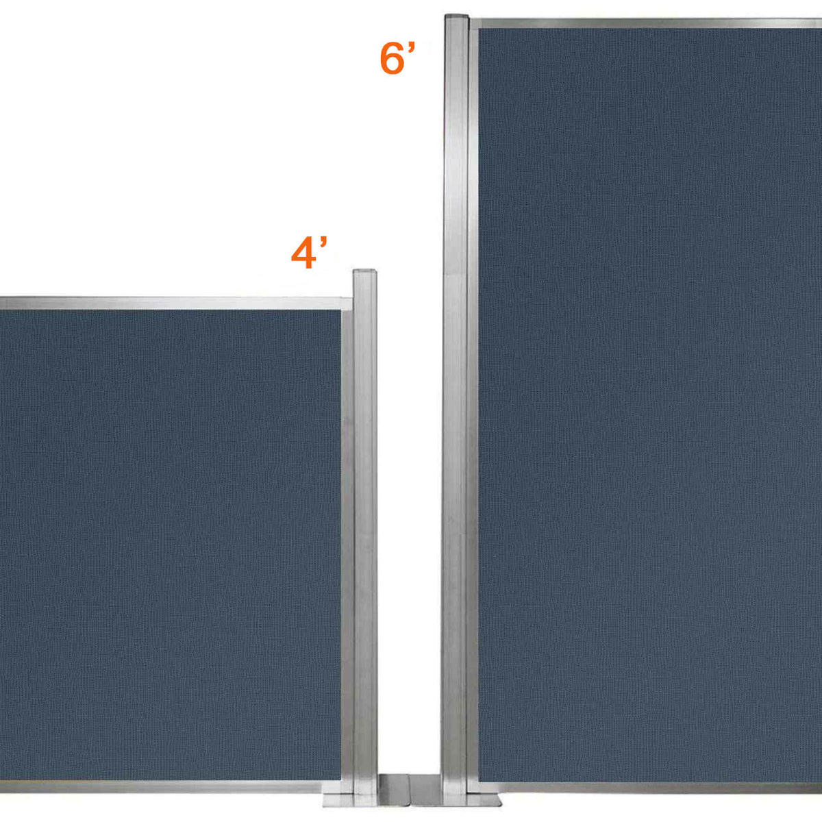 DIY Modual Office Divider Panel Post