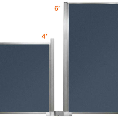 DIY Modual Office Divider Panel Post