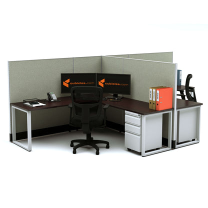Benching Workstations 53H 2-Pack T-Shape Non-Powered