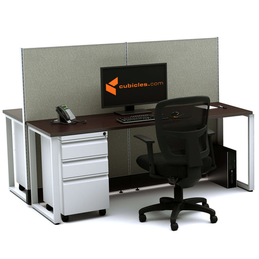 Benching Workstations 53H 2-Pack Cluster Powered