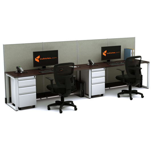 Benching Workstations 53H 2-Pack In-Line Powered