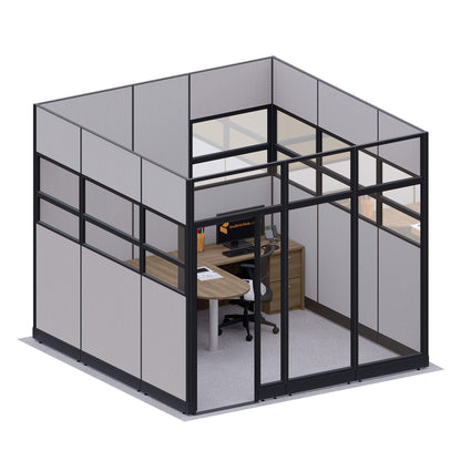Modular Office Partitions O-Shape 107H