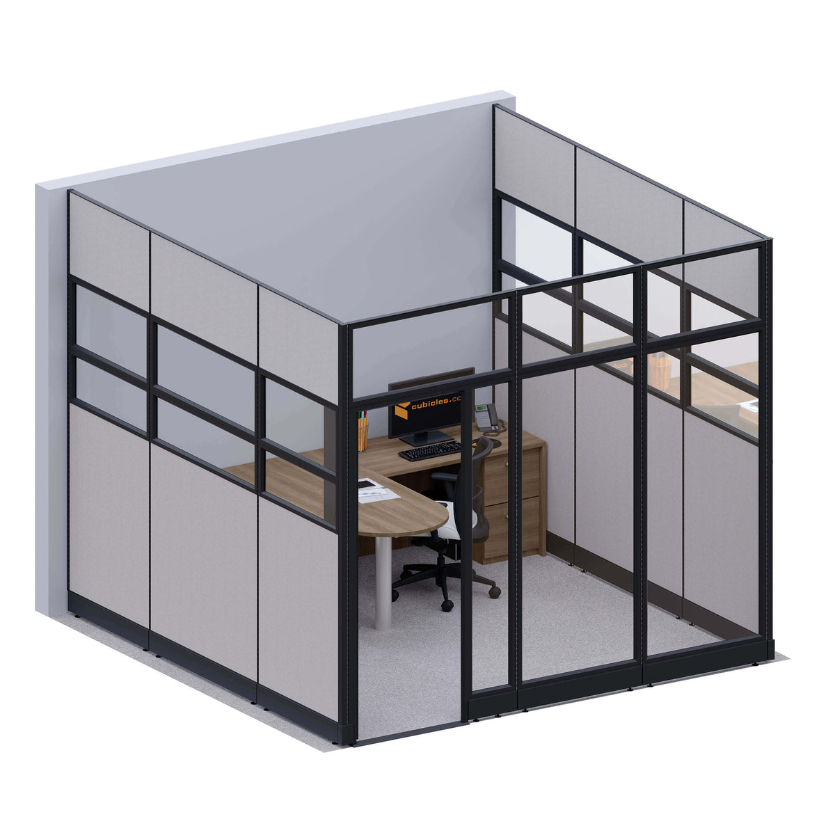 Modular Office Partitions U-Shape 107H