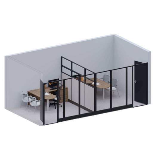 Modular Office Partitions T-Shape 85H