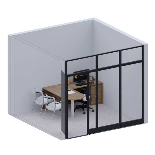 Modular Office Partitions I-Shape 107H