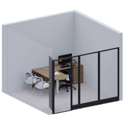 Modular Office Partitions I-Shape 85H
